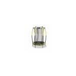 Trampoline pour enfant - exit toys - tiggy junior 140cm - �lastiques - filet de s�curit� - vert