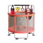 Trampoline pour enfantstrampoline extrieur et intrieur avec filet de scurit3 - 8 ansporte max 440lbs150 ...
