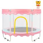 Foxsport trampoline de jardin avec filet trampoline enfantscoussin rebondissant protection des bords ...