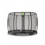 Trampoline enterr� - exit toys - allure premium - �305cm - noir - fps - filet de s�curit�