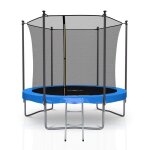 Trampoline de jardin - jump4fun - filet int�rieur rond - �305 cm (10 ft) - filet int�rieur s�curis� - ...