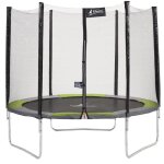 Trampoline rond avec filet de sécurité - kangui - ralli 300 - mixte - vert - rond Trampoline rond avec filet de sécurité - kangui - ralli 300 - mixte - vert - rond