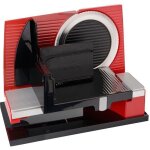 Trancheuse électrique graef s 11003 - rouge - lame 17 cm - epaisseur de tranchage 0 - 20 mm - 175 w Trancheuse électrique graef s 11003 - rouge - lame 17 cm - epaisseur de tranchage 0 - 20 mm - 175 w