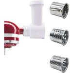 Trancheuse  lgumes - broyeur - rpe  fromage pour kitchenaid accessoire de mlangeur sur socle [bb8d619] ...