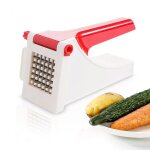 Trancheuse � l�gumes adapt�e pour trancher les pommes de terre ainsi que divers l�gumes et fruits rouge. ...