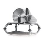 Trancheuse manuelle graef he9eu - lame dentele de 190 mm en acier inoxydable