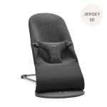 Transat bliss - babybjorn - gris charbon - 3d jersey - mixte - jusquà 13 kg - bébé Transat bliss - babybjorn - gris charbon - 3d jersey - mixte - jusquà 13 kg - bébé