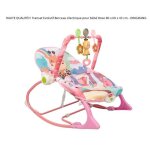 Transat evolutif berceau électrique pour bébé rose - dingxiang - musical - vibration - modèles danimaux ... Transat evolutif berceau électrique pour bébé rose - dingxiang - musical - vibration - modèles danimaux ...