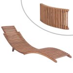 Transat de jardin pliable en bois de teck - marque - modle - dossier rglable - marron