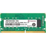 Mmoire ddr4 transcend jetram - 16 go - so dimm 260 broches - 2666 mhz / pc4 - 21300 - cl19 - 1. 2 v