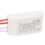Transformateur lectronique - duokon - 220v  12v - 20 - 60w - ultra mince - intrieur