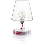 Lampe à poser led rechargeable h25cm transparent fatboy - transloetje Lampe à poser led rechargeable h25cm transparent fatboy - transloetje