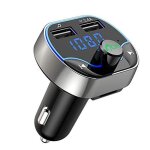 Transmetteur fm bluetoothvoiture chargeur lecteur mp3 adaptateur radio sans fil kit metteur