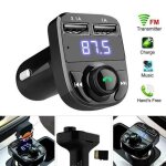 Transmetteur fm bluetooth rcepteur sans fil bluetooth lecteur mp3 avec 5v / 2. 4