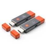 Transmetteur r�cepteur hdmi sans fil 50m extensible portable adaptateur de transmission vid�o audio prolongate ...