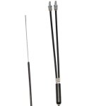 Transmission frein velo bmx p2r inferieur du rotor a letrier (cable + gaine) Transmission frein velo bmx p2r inferieur du rotor a letrier (cable + gaine)