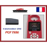 Transpondeur puce vierge id46 compatible cl peugeot citroen