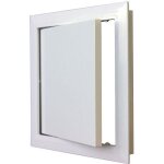 Trappe de visite à porte 200 x 250mm - autogyre - multi - usages: sanitaire colonne technique - blanc ... Trappe de visite à porte 200 x 250mm - autogyre - multi - usages: sanitaire colonne technique - blanc ...