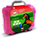 Travel set - multiprint - 42985 - 5 tampons les chevaux, 10 crayons Travel set - multiprint - 42985 - 5 tampons les chevaux, 10 crayons