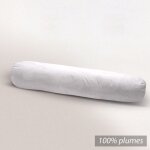 Traversin 140cm plumes 100% plumes canard