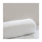 Traversins - promo linge - polyester - 200 x 21 cm - blanc