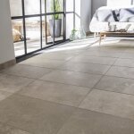 Carrelage en travertin intenso - beige fonc� - rectangulaire