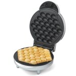 Trebs gaufrier  bulles 800 w argent