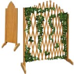 Treillage jardin brun 180x107cm support plantes grimpantes brise - vue pliable clôture de jardin treillis ... Treillage jardin brun 180x107cm support plantes grimpantes brise - vue pliable clôture de jardin treillis ...