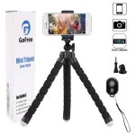 Trpied gofree pour tlphone appareil photo et gopro - portable et flexible - avec dclencheur  distance ...