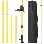 Tr�pied de niveau laser max 42 m de hauteur r�glable barre de support t�lescopique support de poteau ...
