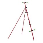 Trpied de pche - akami - surf tripod red - compact et lger - rsistant aux conditions difficiles - ...