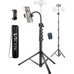 Tr�pied smartphone flexible - svatv - hauteur maximale 197 cm - col de cygne 25 cm - t�l�commande incluse ...