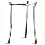 Tr�pied support pour br�leur � gaz robuste pour br�leurs � paella 35 � 70 cm briebe legl5 inox 00126