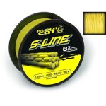 Tresse 8 brins black cat s - line 250m - jaune - 042 mm