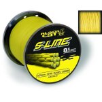 Tresse 8 brins black cat s - line 450m - jaune - 055 mm