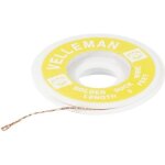 Tresse à dessouder - marque - largeur 2. 5mm - fils de cuivre Tresse à dessouder - marque - largeur 2. 5mm - fils de cuivre