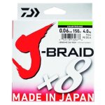 Tresse de pche - daiwa - j braid x8 - vert - 150m - rsistance aux n?uds et  labrasion