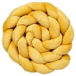 Babycalin - coussin tresse curry - tresse b�b� 200 cm