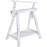 Trteau architecte en bois peint