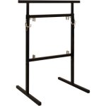 Trteau de bricolage - nordlinger pro - helsinki - rglable en hauteur - acier - noir