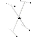Treteau mtal campus blanc - rglable en hauteur jusqu 95 cm - charge maximale 75 kg