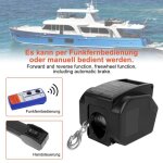 Treuil �lectrique - non sp�cifi� - 12v - t�l�commande sans fil - capacit� 2721 kg - longueur corde 11 ...