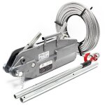 Wiltec treuil  cble - charge max. 3200 kg - longueur 20 m /  16 mm