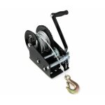 Treuil treuil � main avec c�ble m�tallique 1500 kg treuil de bateau de 10 m�tres pour professionnel de ...