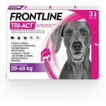 Tri - act chien - anti puces tiques moustiques phl�botomes & mouches piqueuses - pour gros chien 20 � ...