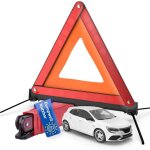 Triangle de signalisation voiture ece r27 2026 rouge triangle d?urgence auto accessoire de s�curit� pour ...