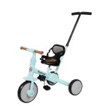 Tricycle 5 en 1 - interbaby - mod. rapit - vert - mixte - 1 à 5 ans Tricycle 5 en 1 - interbaby - mod. rapit - vert - mixte - 1 à 5 ans