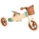 Tricycle / draisienne - small foot company - maxi brun caramel - �volutif - 3 roues - 50 kg max