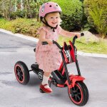 Tricycle pour enfants � 3 roues costway avance arri�re p�dales guidon jouet cadeau pour gar�ons filles ...
