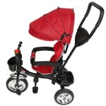 Tricycle enfant / bb mixte - tricycle evolutif - poussette volutive - de 1  5 ans - rouge